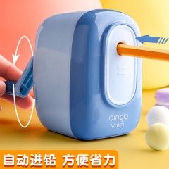 轉(zhuǎn)筆刀小學(xué)生削筆刀手搖自動進(jìn)鉛卡通削筆器大女兒童機器人刨筆器