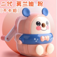 轉(zhuǎn)筆刀小學(xué)生削筆刀手搖自動進(jìn)鉛卡通削筆器大女兒童機器人刨筆器