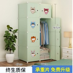 簡易收納柜子家用衣柜現代簡約經濟型組裝塑料臥室布藝衣櫥宿舍掛
