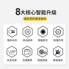 高壓水槍12v車(chē)載洗車(chē)機(jī)家用220v洗車(chē)器 超大功率便攜式小型洗車(chē)泵